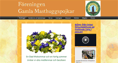 Desktop Screenshot of masthuggspojkarna.se